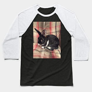 Tartan Easter Baby Bunny Rabbit Baseball T-Shirt